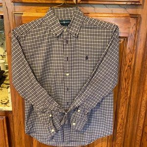 Ralph Lauren Button Down Dress Shirt Size 12/14